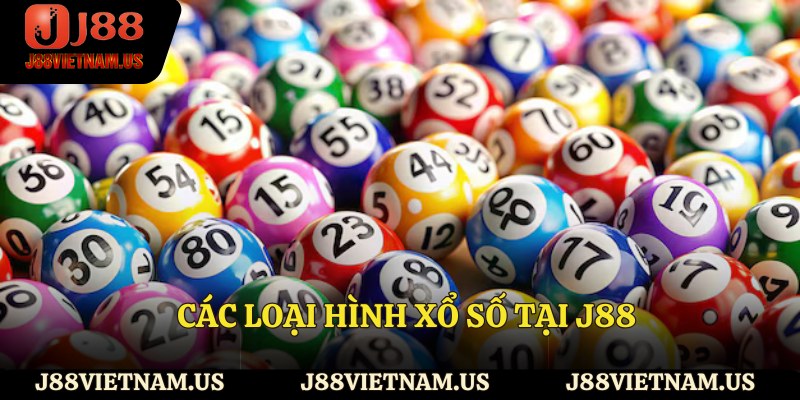 Các loại hình xổ số tại J88